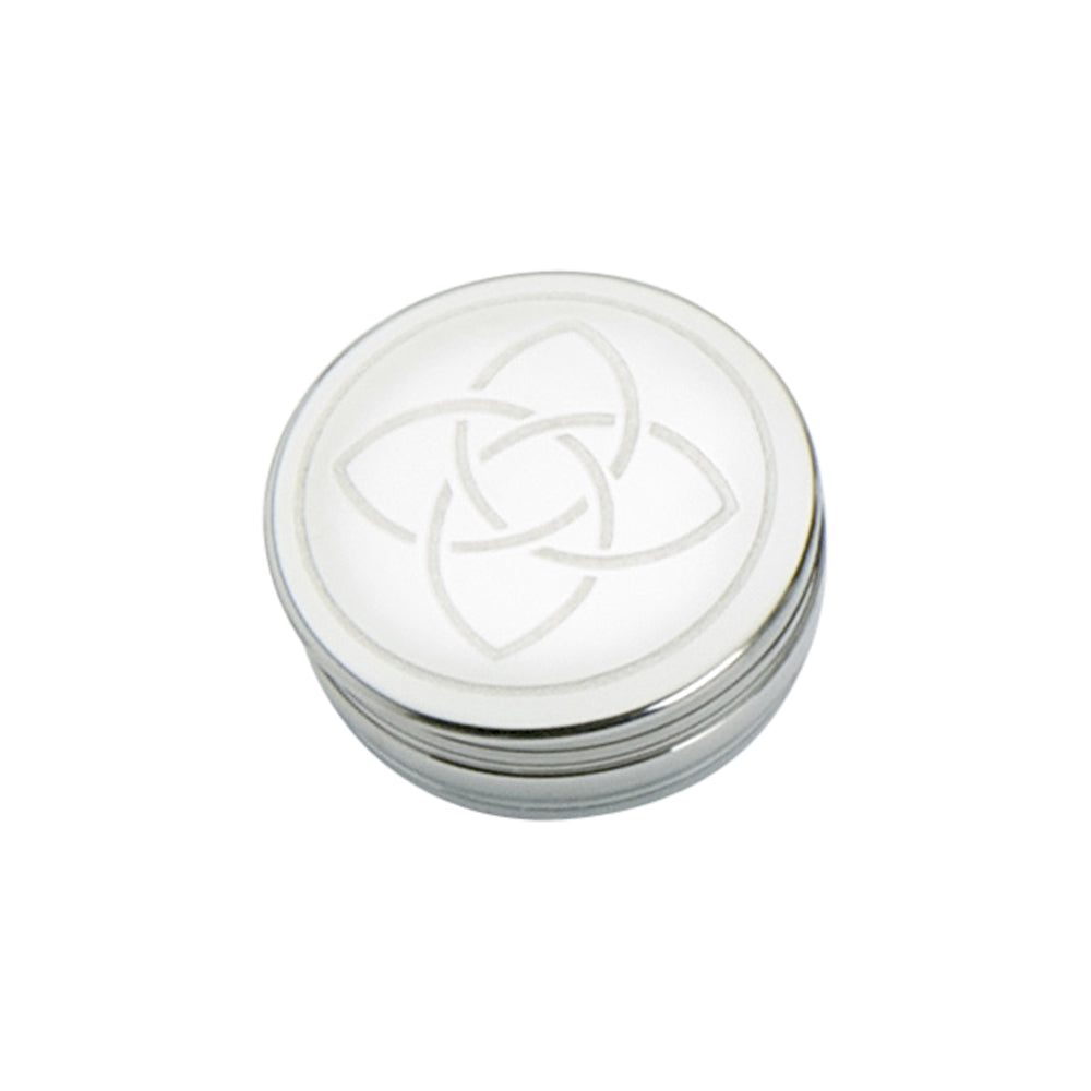 50mm Round Trinket Box, Celtic