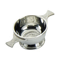 2" Quaich, Plain rim and Celtic insert