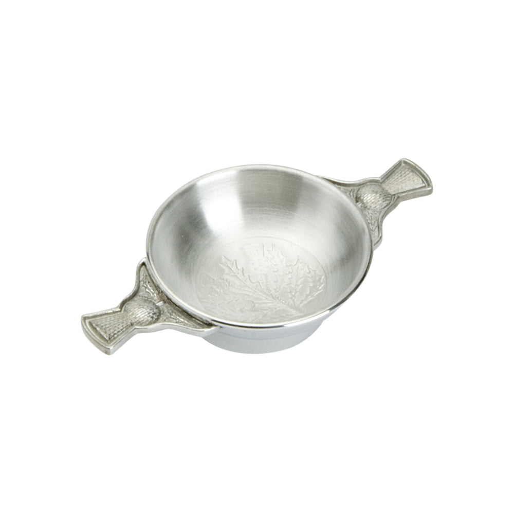 2" Quaich Classic. Thistle