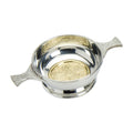 4" Quaich  Celtic Cross - Brass