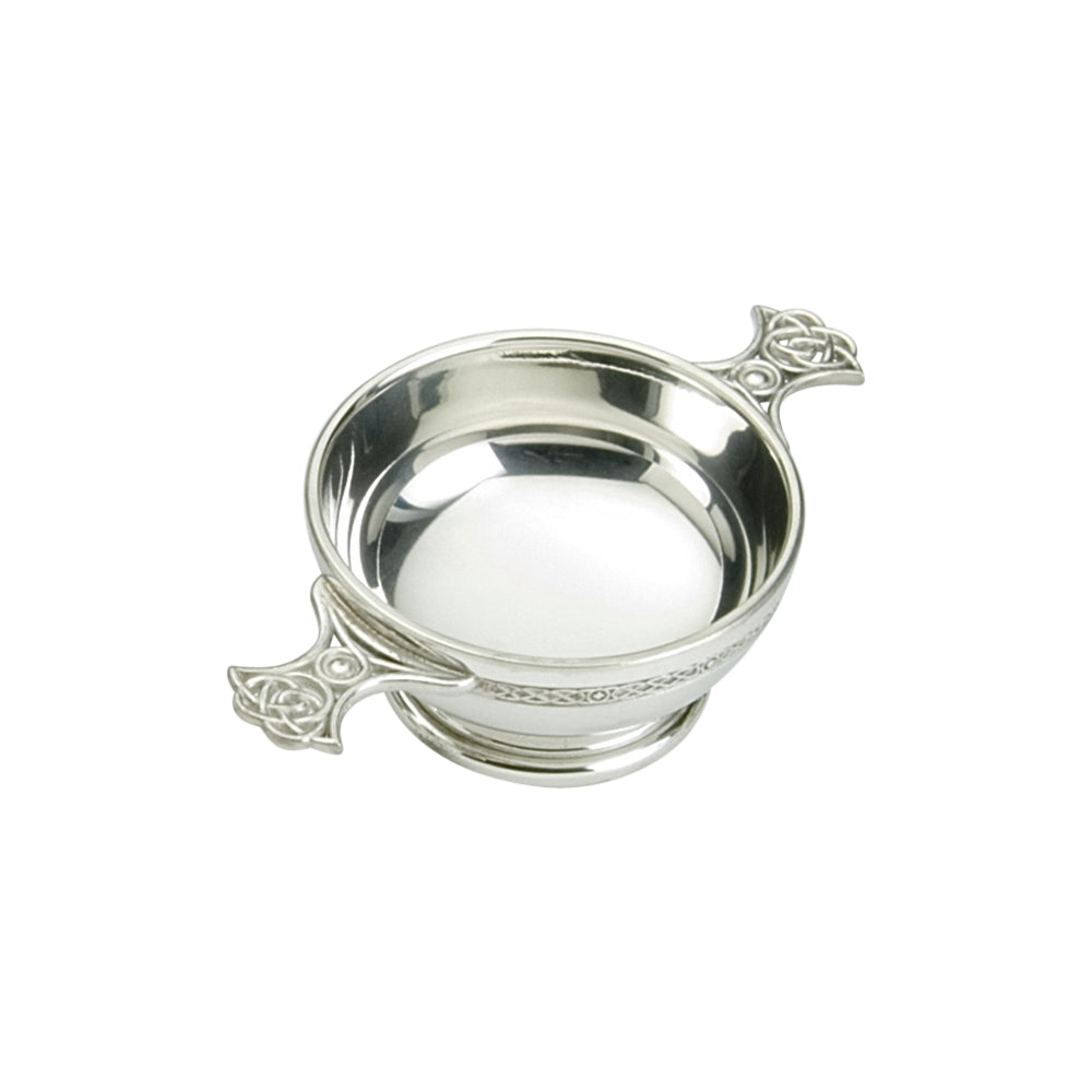 3" Quaich  Celtic Weave handle