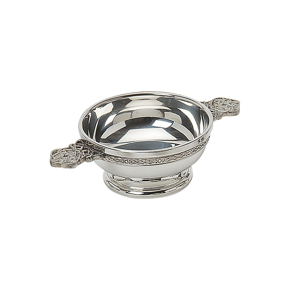 3" Quaich Celtic Knot Handle