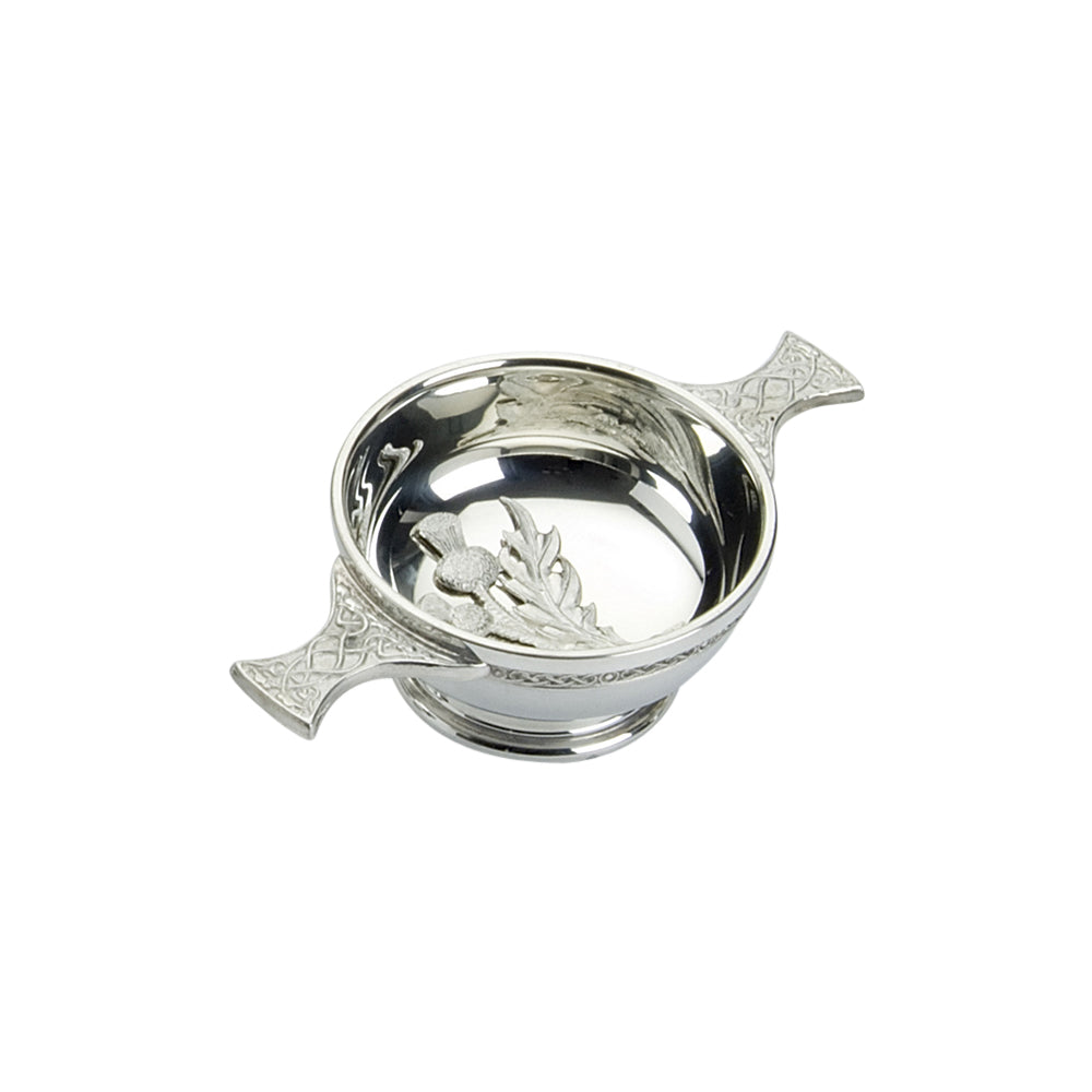 3" Quaich  with Thistle