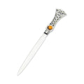 Letter Opener  Celtic Weave  Topaz