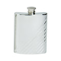 6oz Hip Flask, Diagonal Flute