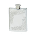 4oz Hip Flask, Serpent/Corner
