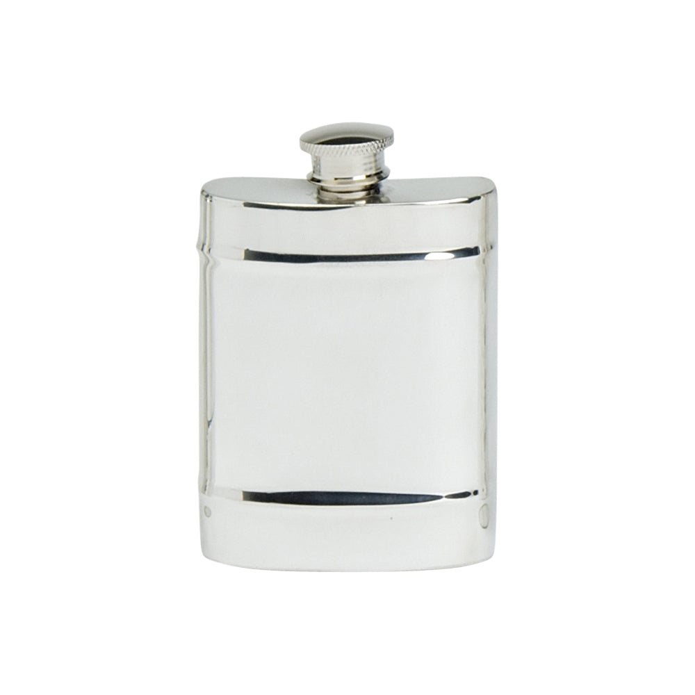 4oz Hip Flask, Double Band
