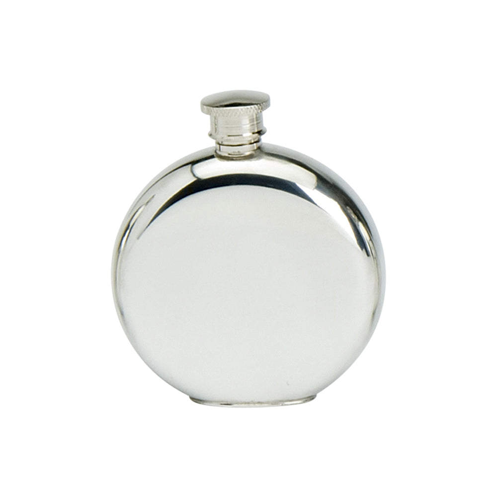 4oz Round Flask, Plain