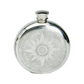 6oz Round Flask Classic, Compass
