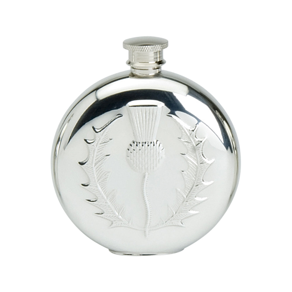 6oz Rd Flask Thistle
