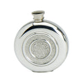 6oz Round Flask with insert, Celtic Rope