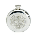 6oz Round Flask with insert, Celtic Cross