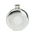 6oz Round Flask. Basket Weave