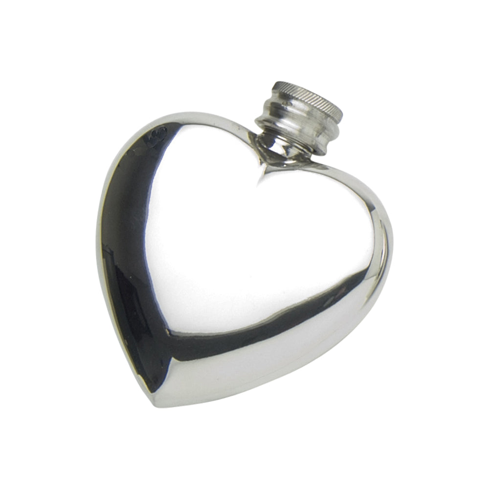 3oz Pocket Flask -  Heart