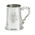1 Pint Tankard. Stamped Fishing Scene