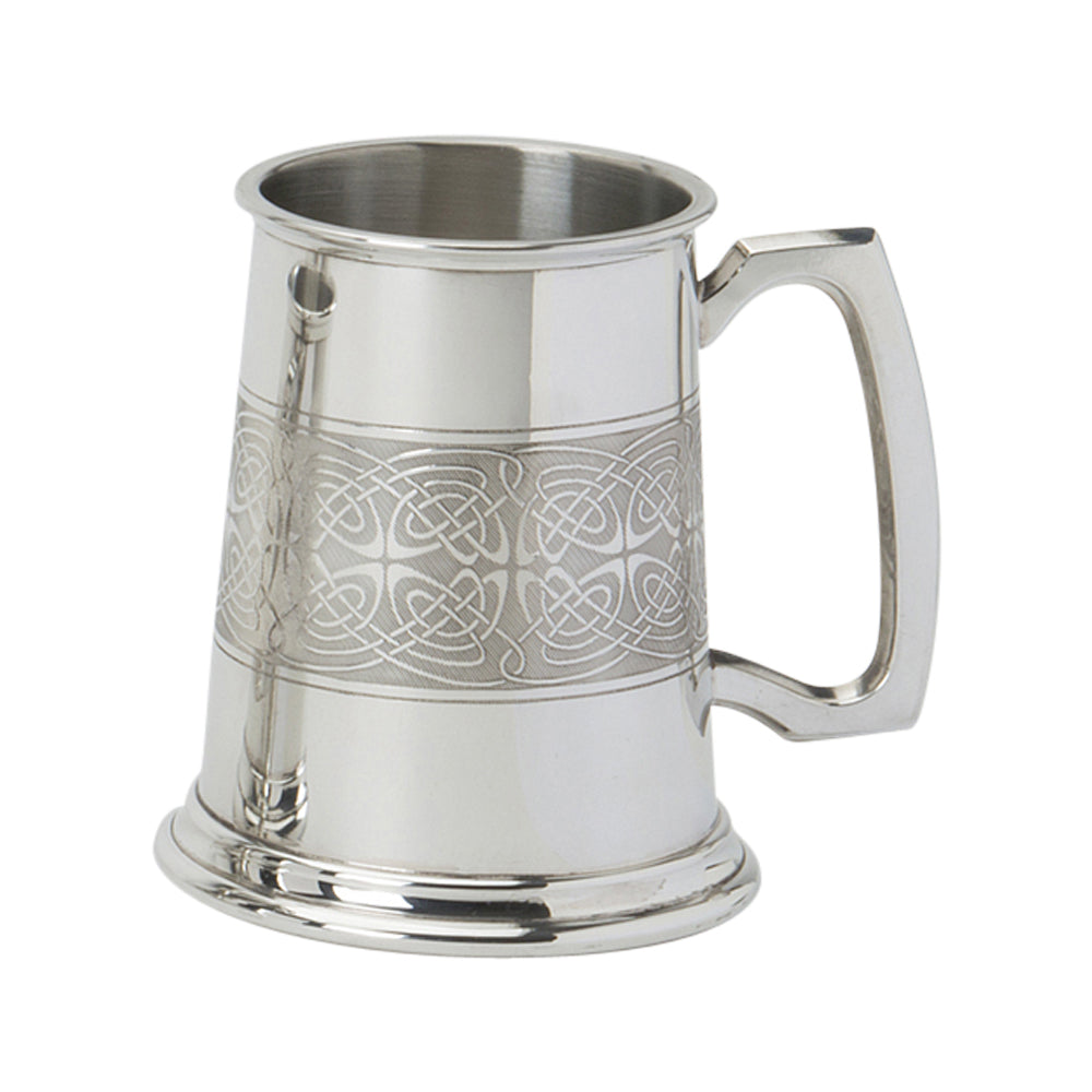 1 Pint Tankard Celtic Panel
