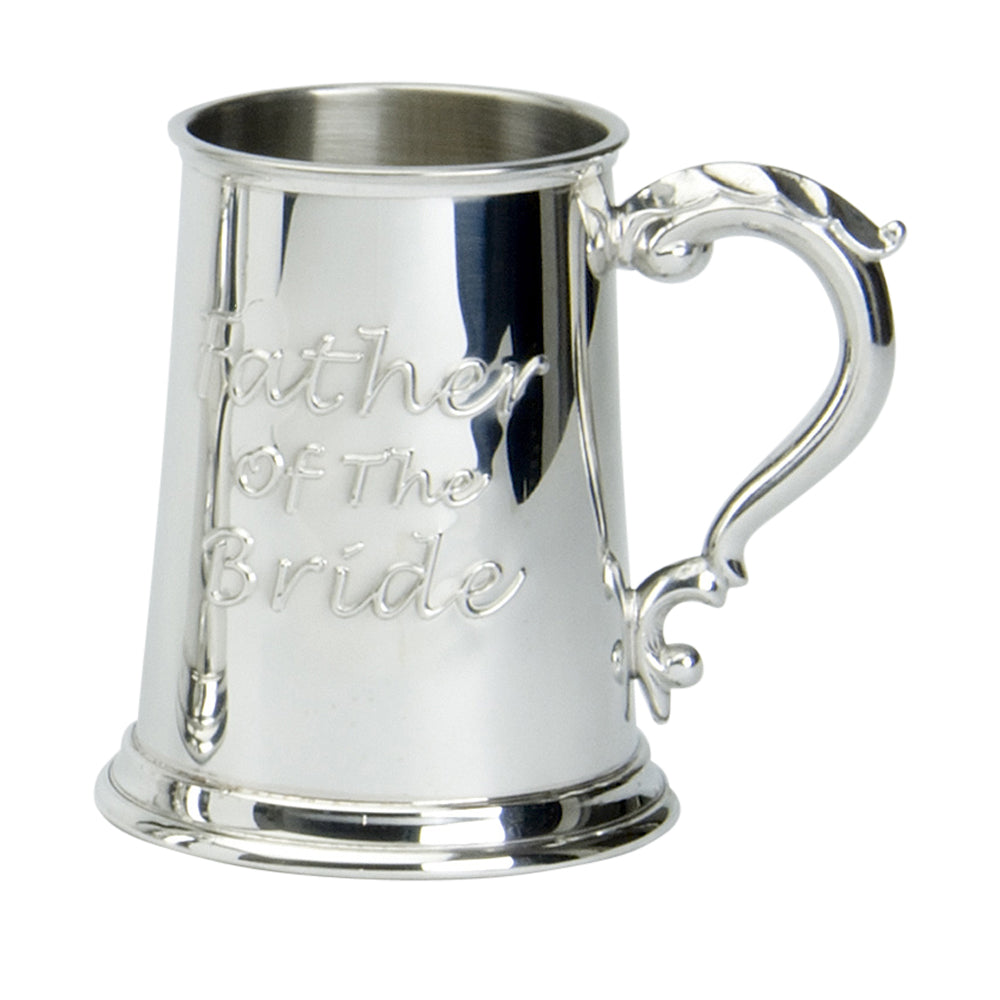 1 Pint Tankard Farther of the Bride