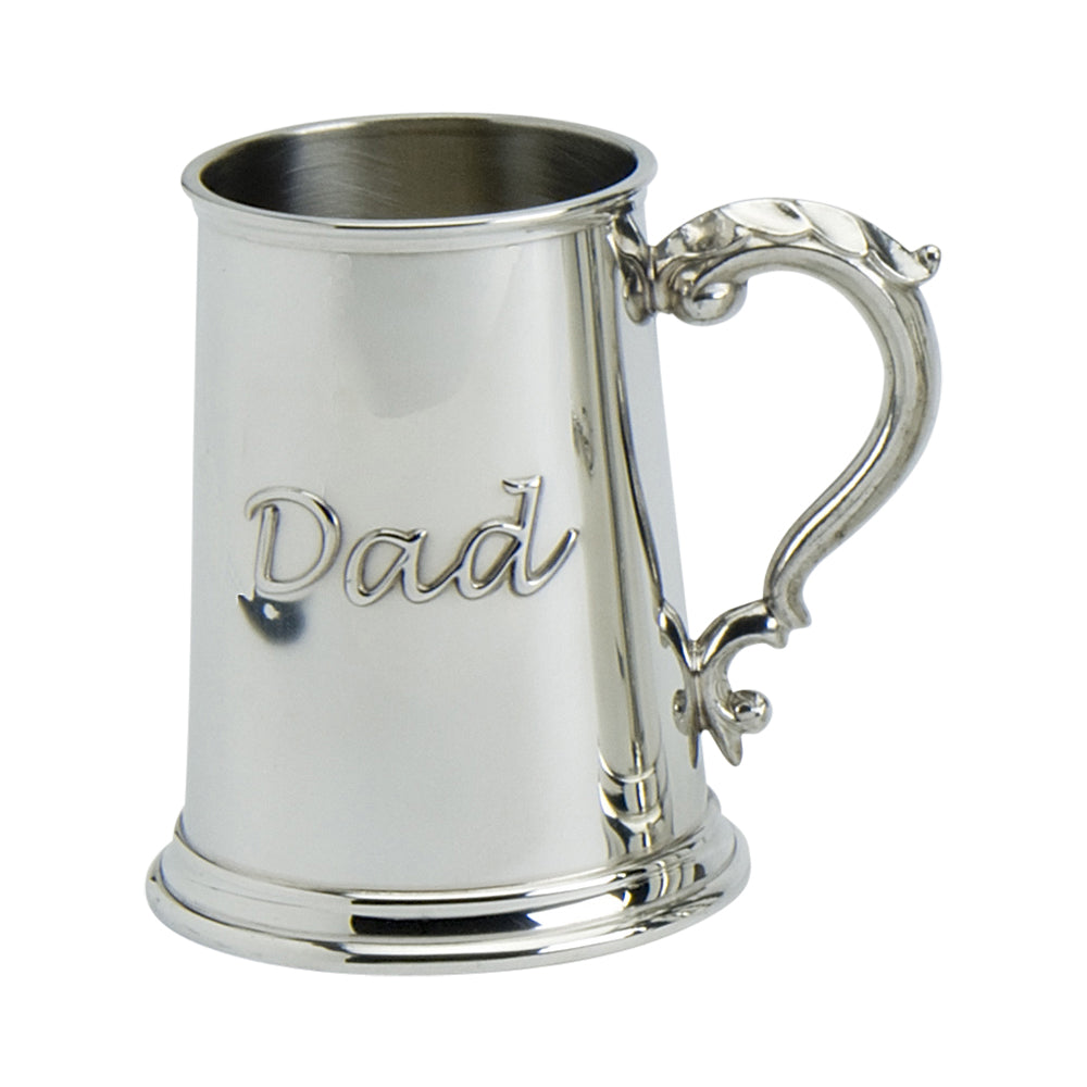 1 Pint Tankard, Standard Georgian Handle, Dad