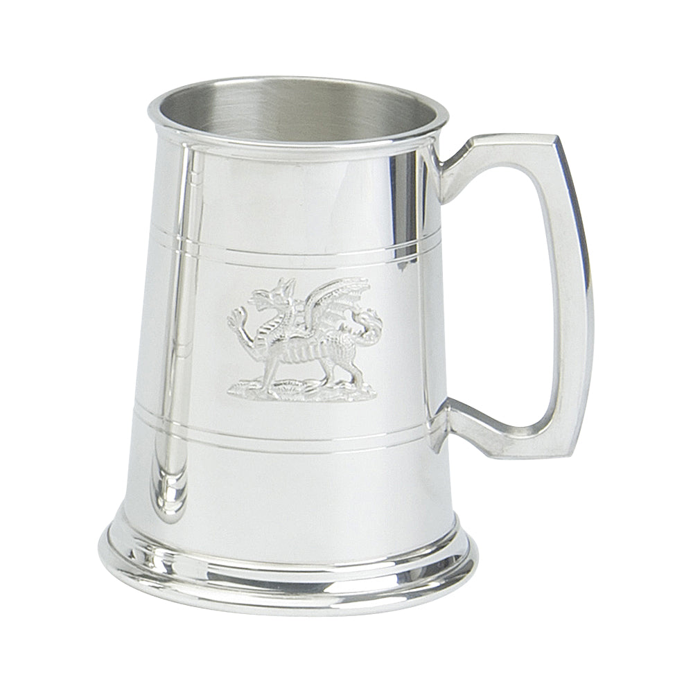 Pint Tankard. Standard Dragon Mount