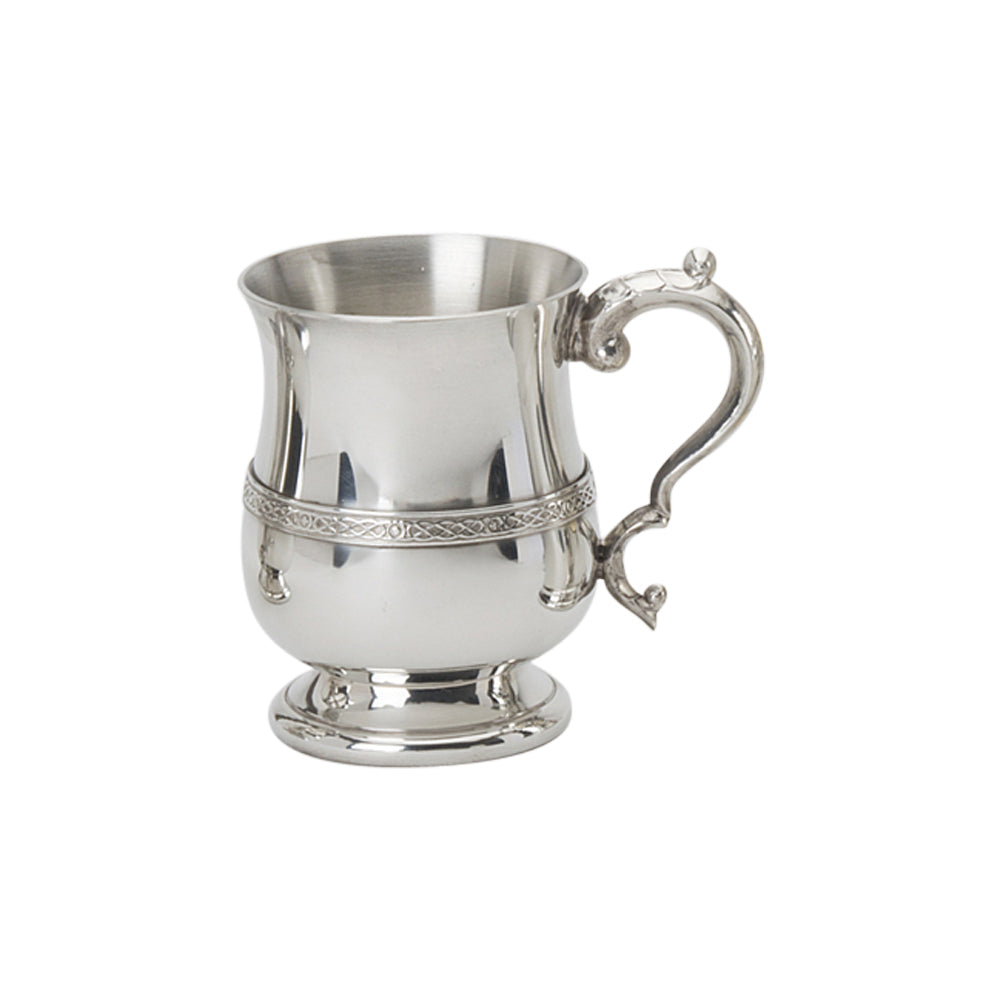 ½ pt Georgian Tankard Celtic Wire