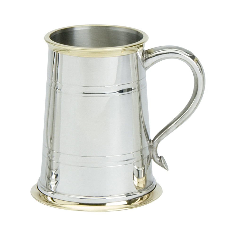 1 Pint Tankard  Chesterfield   Brass