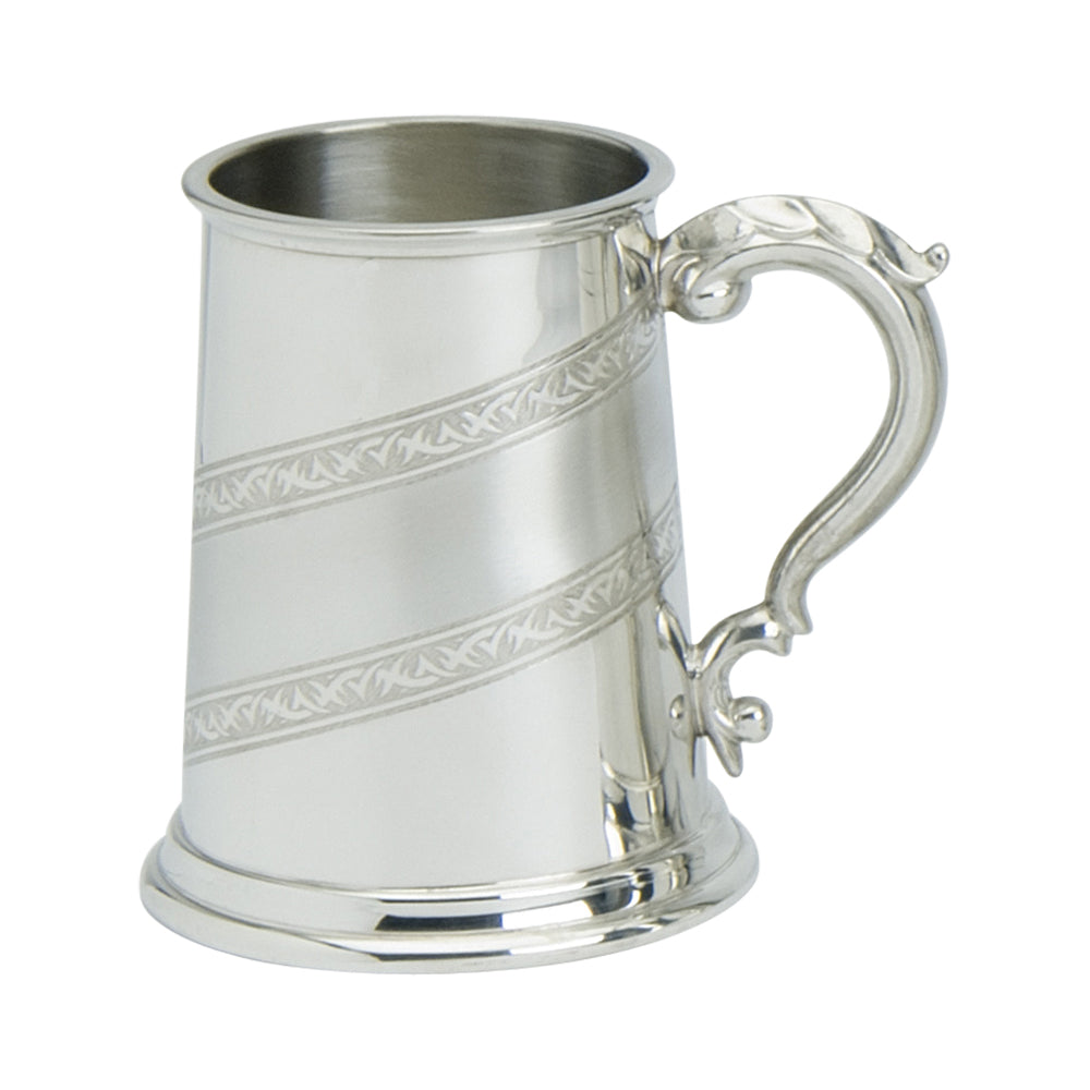 1 Pint Tankard Satin Tribal