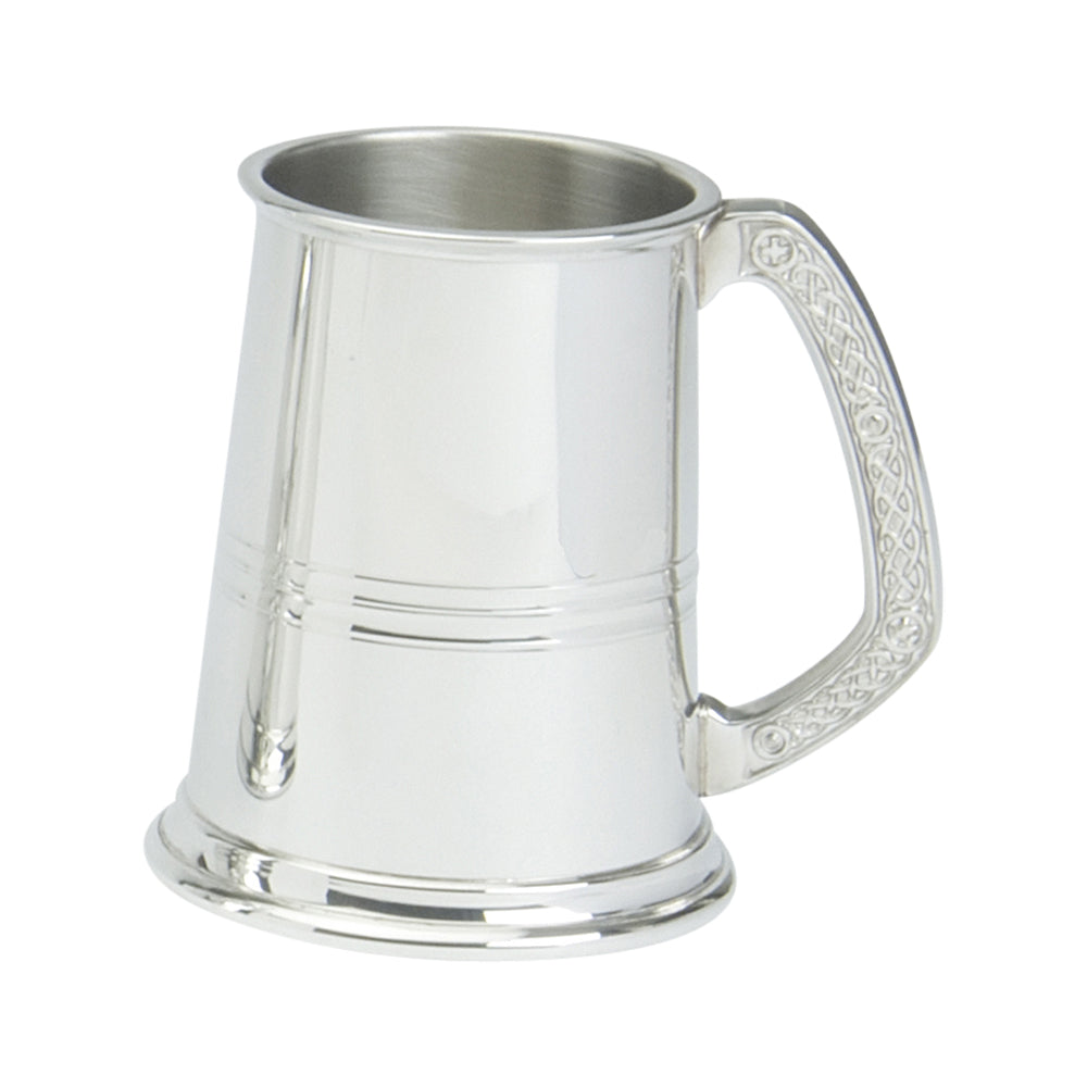 1 Pint Tankard Celtic Handle