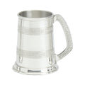 1 Pint Tankard Two Celtic Lines and Celtic Handle