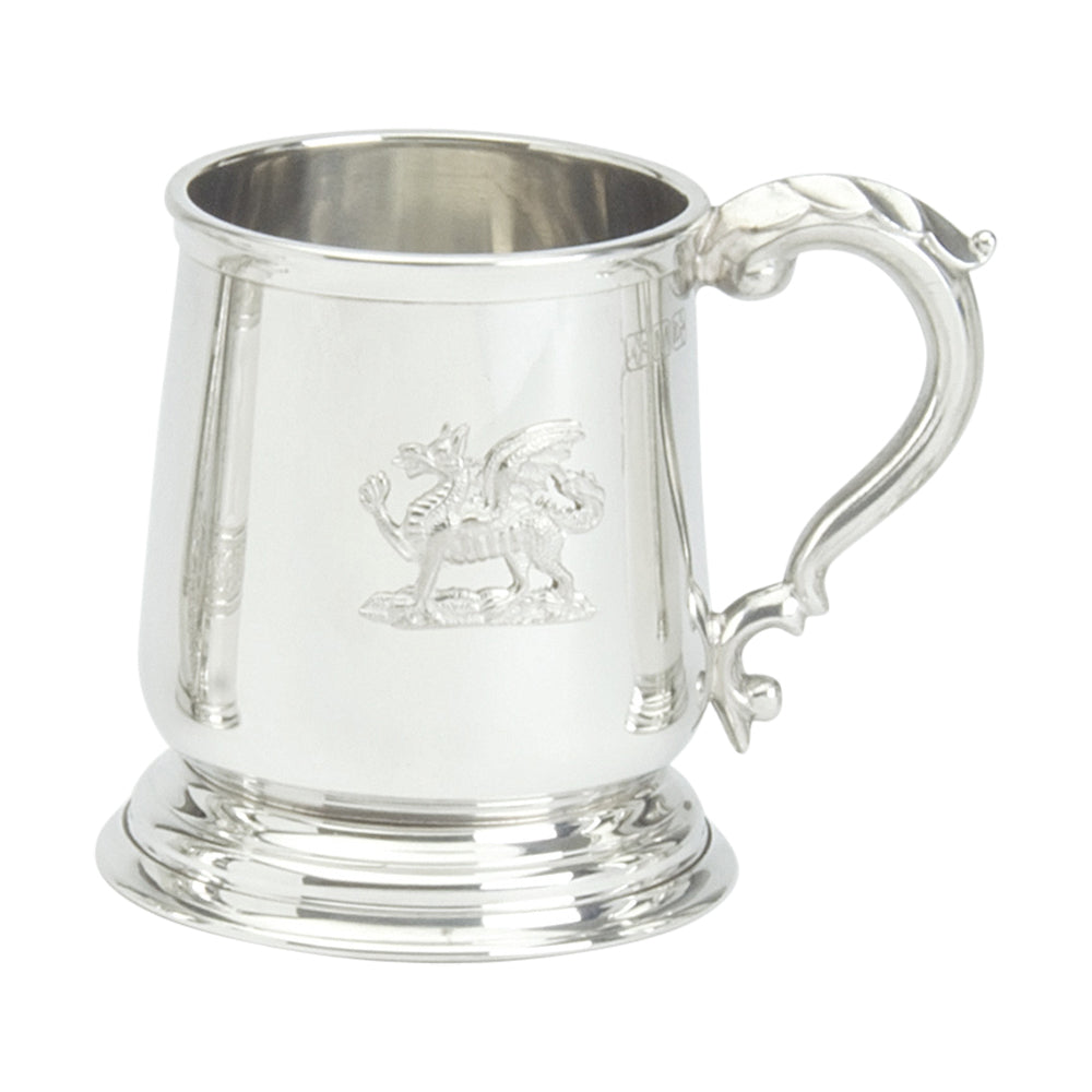 1 Pint Tankard. George Ill Dragon Badge