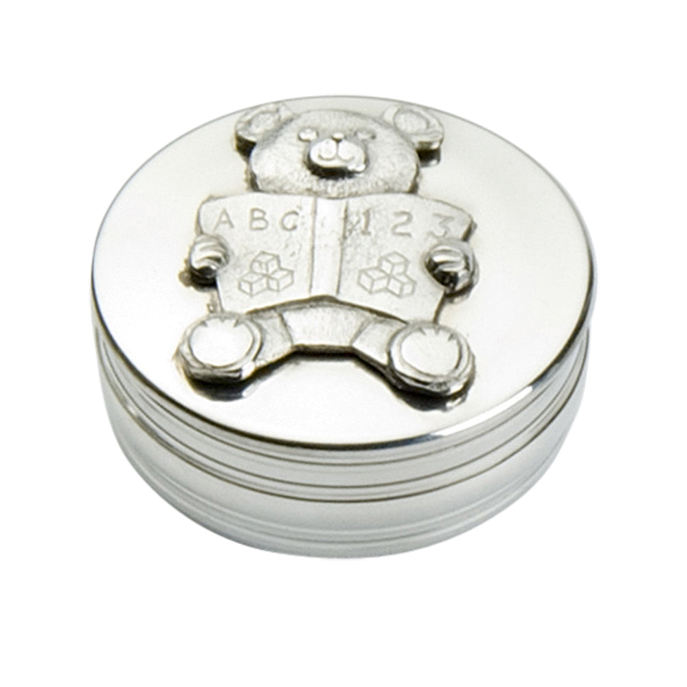 50mm Trinket Box, Teddy Bear