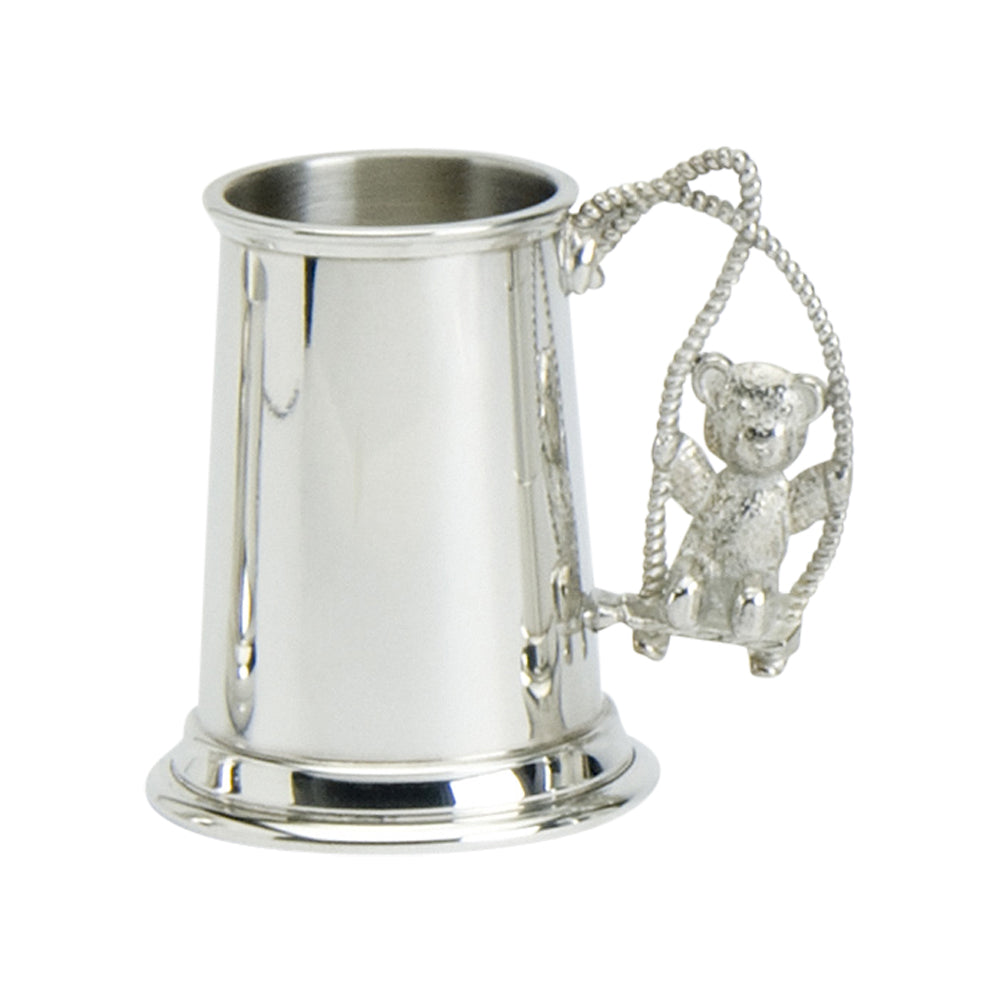 Child's Can with Swinging Teddy Handle